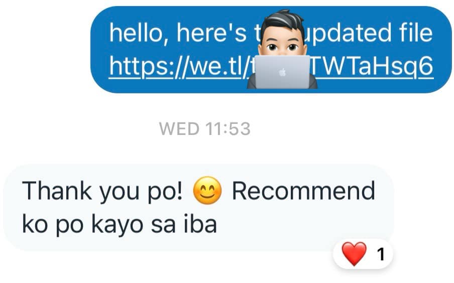 Client Feedback 11